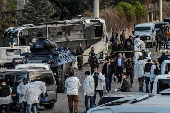 Seven police killed in bomb attack in Turkey's Diyarbakir