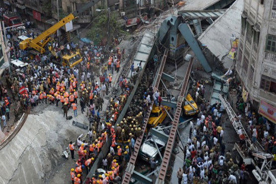 Three arrested over deadly flyover collapse in India