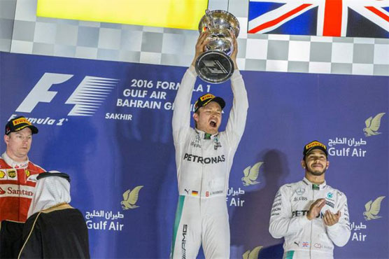 Formula One: Nico Rosberg wins Bahrain Grand Prix