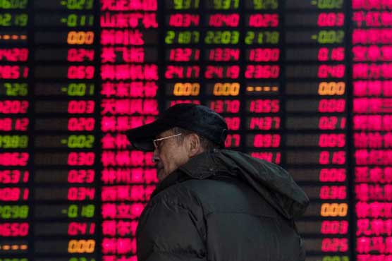 Shanghai stocks up almost one percent by break