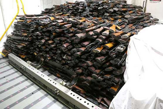 US Navy seizes Iranian weapons bound for Yemen rebels