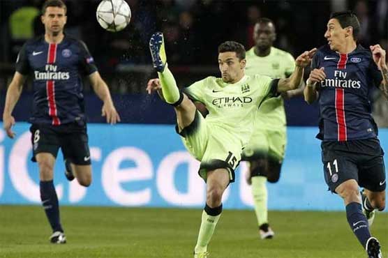 Football: City in driving seat after slapstick night in Paris