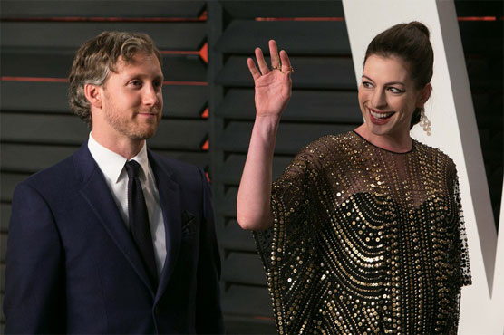 US actress Anne Hathaway gives birth to baby boy