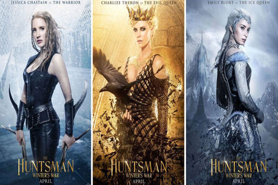 Fantasy film 'The Huntsman' celebrates girl power