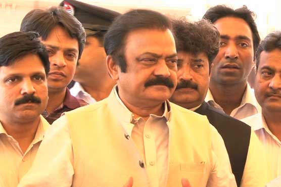 Rana Sanaullah warns Imran against Raiwind march