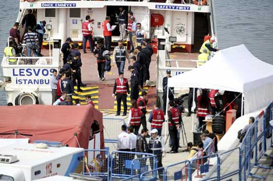 Turkey expects more Syrians to return from Greece under EU deal