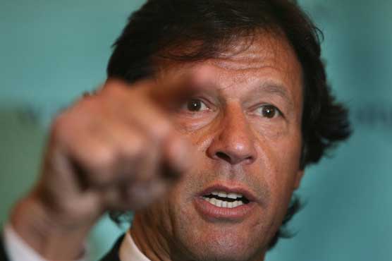Demonstration outside Jemima's house to hide PM's corruption: Imran Khan