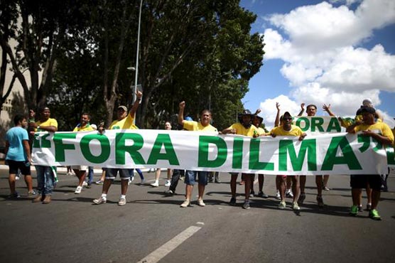 Brazil impeachment backers take strong lead in Congress vote