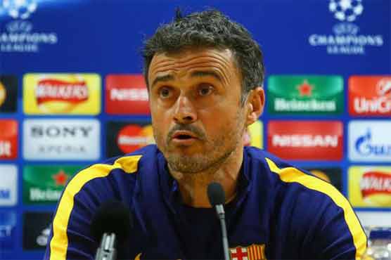 Football: Barcelona used to this pressure, says Luis Enrique