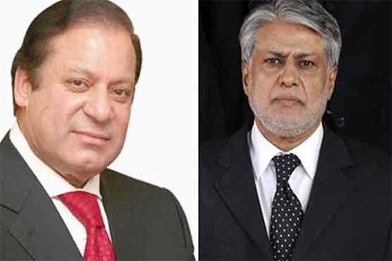 Ishaq Dar meets PM, presents report over contacts with other parties