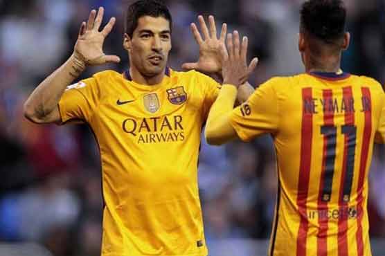 Football: Suarez hits four, Barca bounce back with 8-0 rout