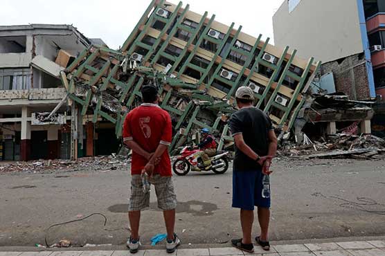 New aftershocks jolt Ecuador still reeling from quake