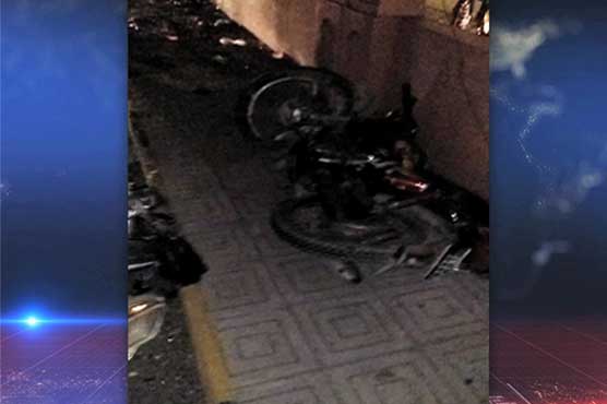 Two dead as speeding car rams into motorcycles in Lahore