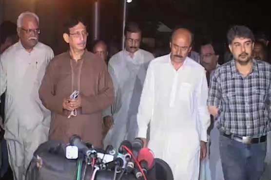 MQM ends sit-in after successful negotiations with Nisar Khuhro