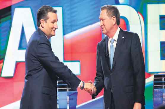 Cruz, Kasich team up to stop party frontrunner Trump