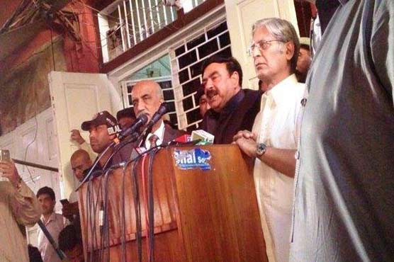 PPP delegation meets Sheikh Rasheed, agrees to unite opposition