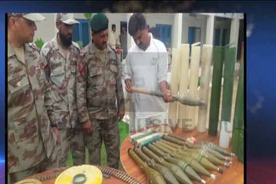Barkhan: FC recovers huge cache of weaponry during large-scale operation