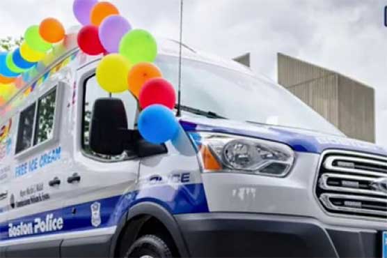 Boston police add $89,000 ice cream truck to patrol fleet