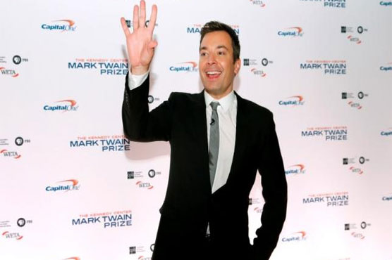 New Golden Globes host Jimmy Fallon starts with Donald Trump quip