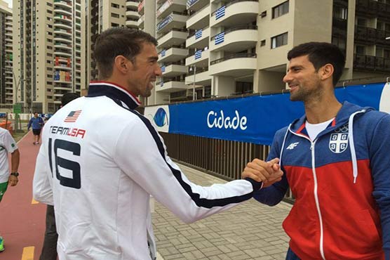 Michael Phelps excited to meet Novak Djokovic at Olympics village