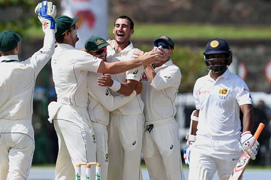Australia's Starc bags 100 Test wickets