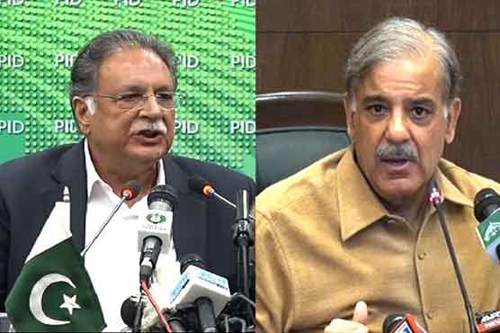 Pervaiz, Shehbaz respond to Imran Khan's criticism on govt