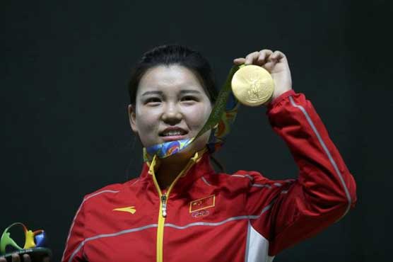Shooter Zhang wins first gold medal for China at Rio Olympics