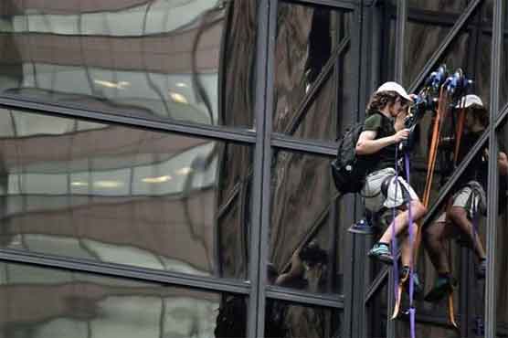 Trump Tower climber captured after three-hour ascent