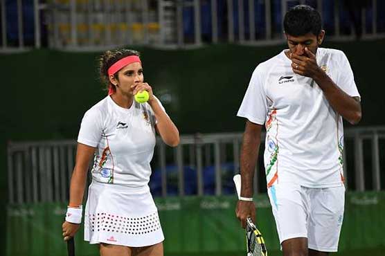 Sania Mirza and Rohan Bopanna beaten in Olympics semifinal