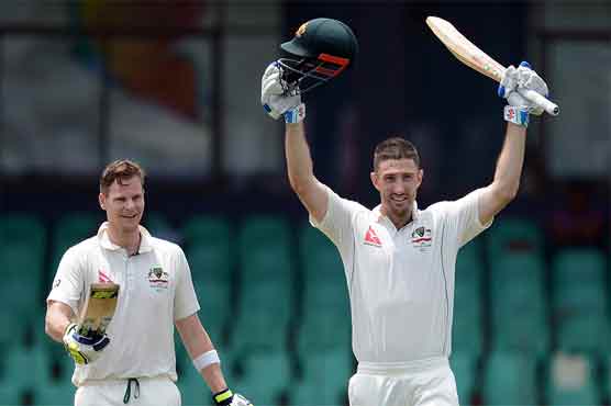 Smith, Marsh tons give Australia slender lead