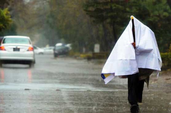 Rainfall expected in upper parts of Punjab, KP, FATA today