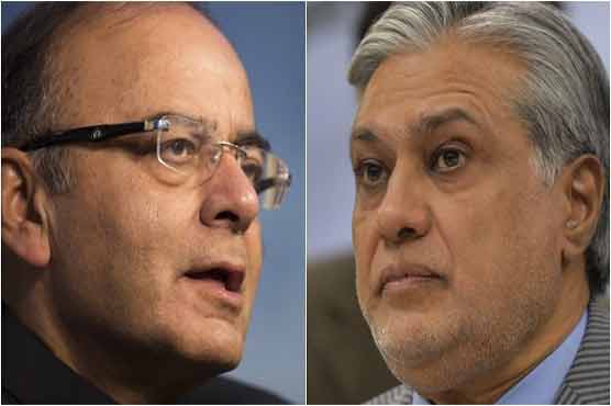 Ishaq Dar calls Arun Jaitley, invites him to Pakistan