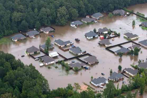 Eight dead, 40,000 homes flooded in Louisiana