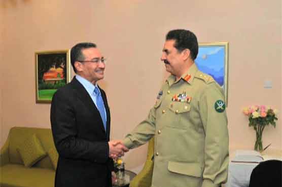 COAS visits Malaysia, signs long term agreement for military cooperation