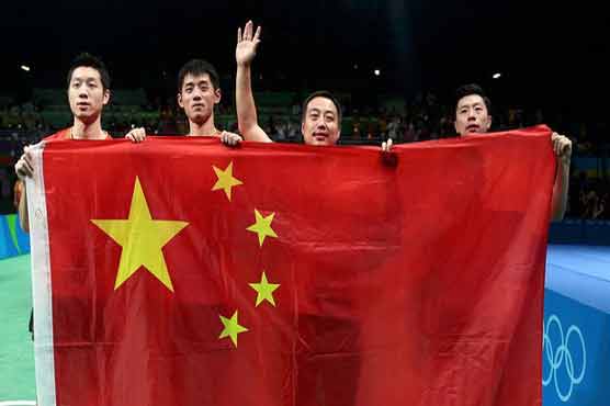 Olympics: China table tennis domination complete in Rio