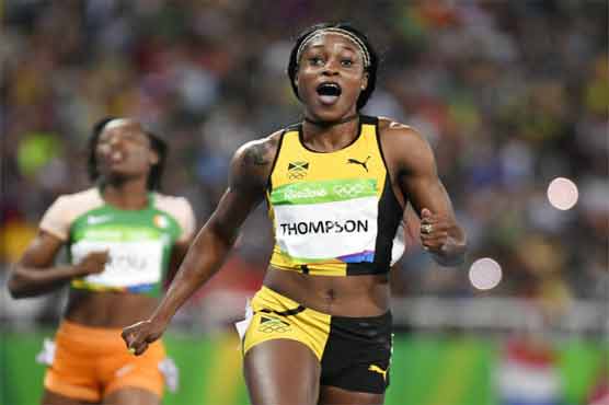Olympics: Jamaica's Thompson wins 200m for sprint double