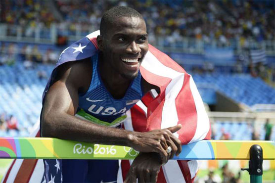 Olympics: Clement powers to 400m hurdles title