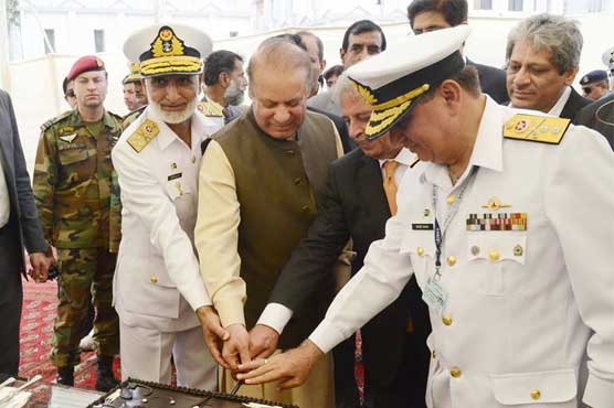 PM launches Pak Navy's warship fleet tanker 