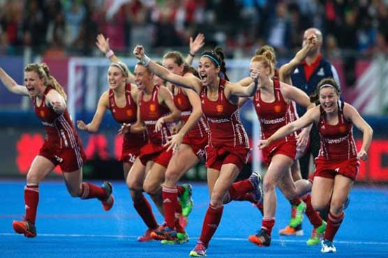 Great Britain win women's hockey gold medal in Olympics