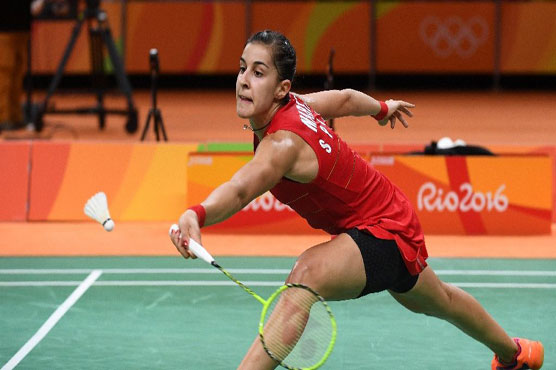 Olympics: 'Little Spaniard' Marin breaks Asian grip on badminton gold