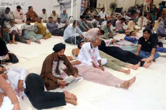 Karachi: MQM's hunger strike unto death enters 4th day
