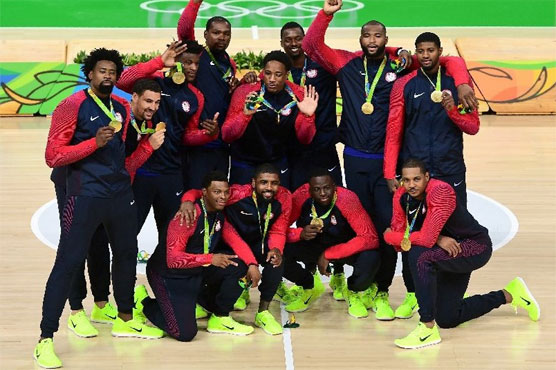 Olympics: US NBA stars rip Serbia for third gold in a row