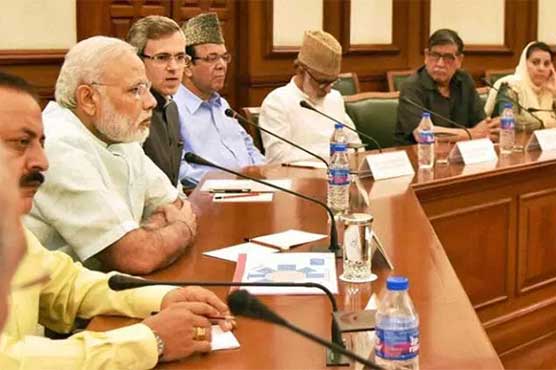 Modi emphasises on dialogue for permanent solution to Kashmir issue