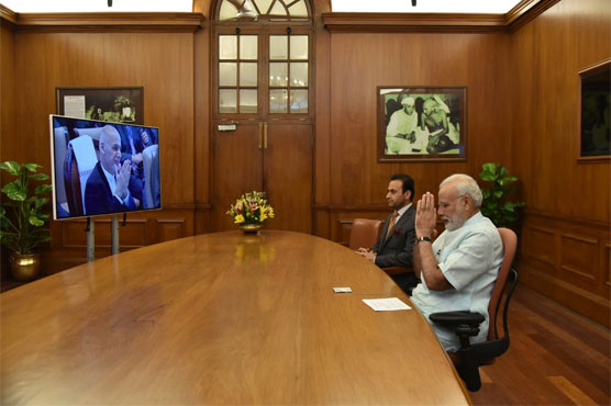 Indian PM, Afghan President inaugurate Kabul's Stor Palace