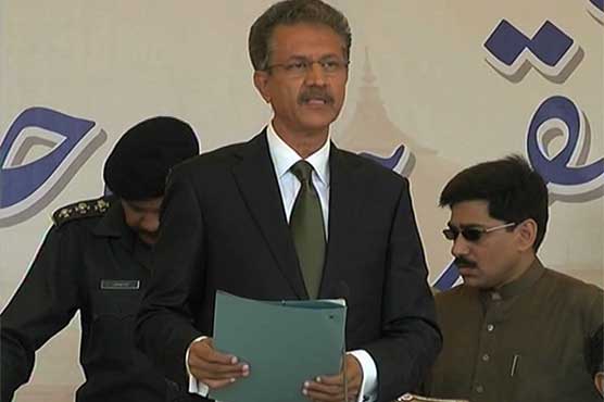 Waseem Akhtar sworn in as mayor of Karachi