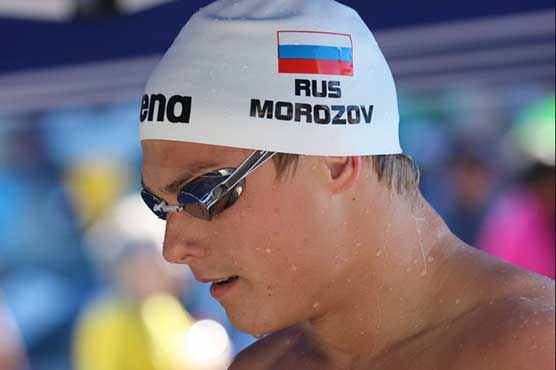 Russia's Vladimir Morozov breaks his own world record in swimming