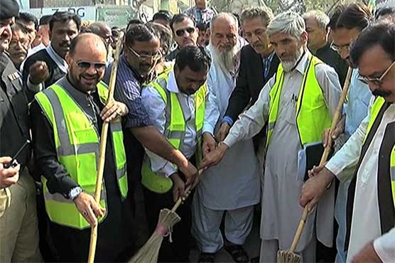 Political parties stand united for Karachi's development: Waseem Akhtar