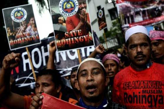 Malaysia boycotts soccer series with Myanmar over Rohingya crackdown