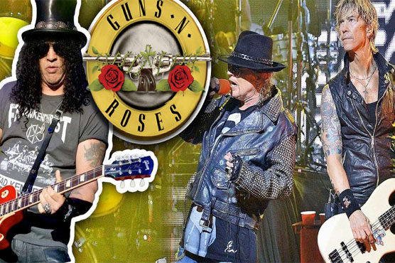 Guns N' Roses take reunion tour to Europe