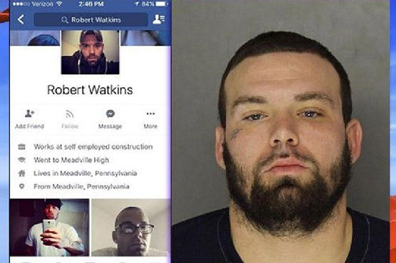 Police send gas station robbery suspect Facebook message